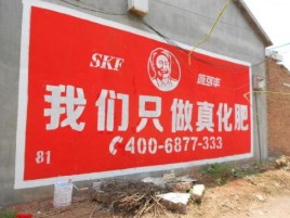 新田刷墙广告”蕴含了时代命题