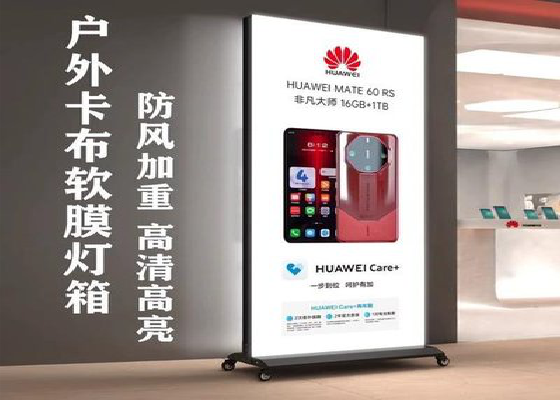 新田户外防水灯箱的应用特点及适用范围。